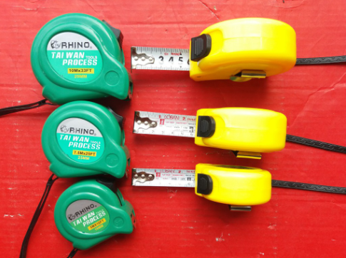 Thước 2Mx16 vàng xanh Rhino