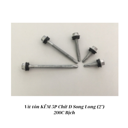 Vít tôn sắt 5P kẽm D Song Long_B200_T20