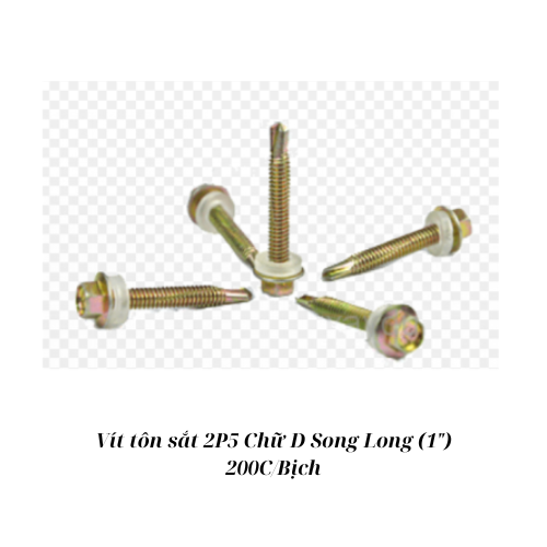 Vít tôn sắt 2P5 D (1") Song Long_B200_T40