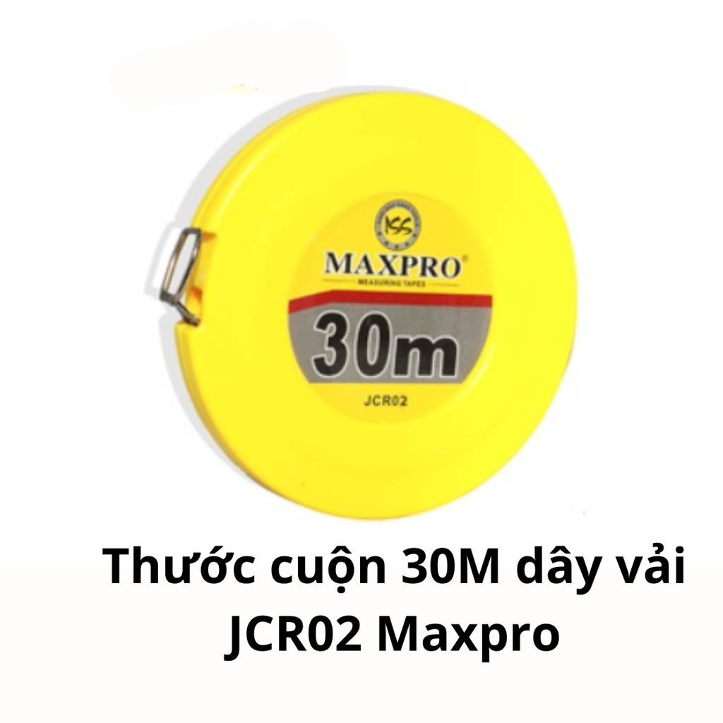 Thước cuộn 30M dây vải JCR02 Maxpro