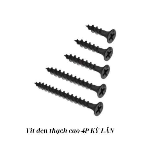 Vít đen thạch cao 4P KỲ LÂN 