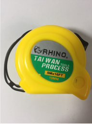 [NKT3VXRN] Thước 3Mx19 số lớn vàng xanh Rhino