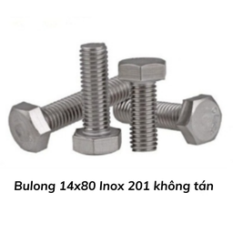 [BL1480201INKT] Bulong 14x80 Inox 201 không tán 