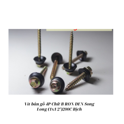 [VBG40BRDSL200] Vít bắn gỗ 4P B (1") ron đen lớn Song Long_B200_T25