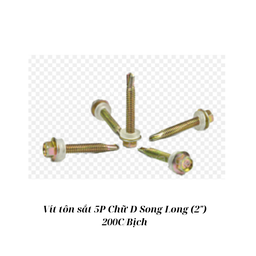 [VTS50DSL200] Vít tôn sắt 5P D (2") Song Long_B200_T20