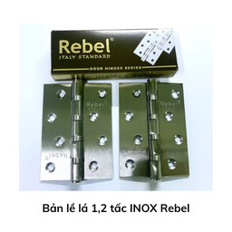 [BL1T2IN304RB] Bản lề lá 1,2 tấc INOX Rebel