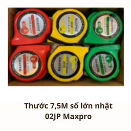 [MRT751MN] Thước 7,5M số lớn nhật 02JP Maxpro