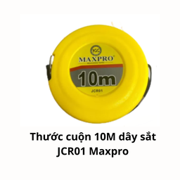 [MRTC10JCR01] Thước cuộn 10M dây sắt JCR01 Maxpro
