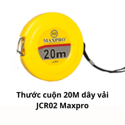 [MRTC20JCR02] Thước cuộn 20M dây vải JCR02 Maxpro