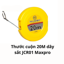 [MRTC20JCR01] Thước cuộn 20M dây sắt JCR01 Maxpro