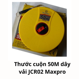 [MRTC50JCR02] Thước cuộn 50M dây vải JCR02 Maxpro